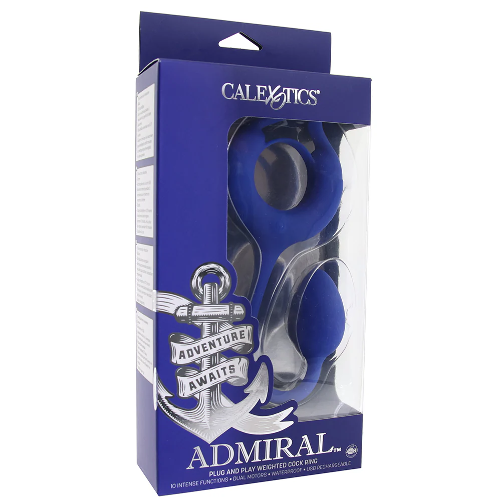 Admiral Plug and Play Weighted Cock Ring - Image 6