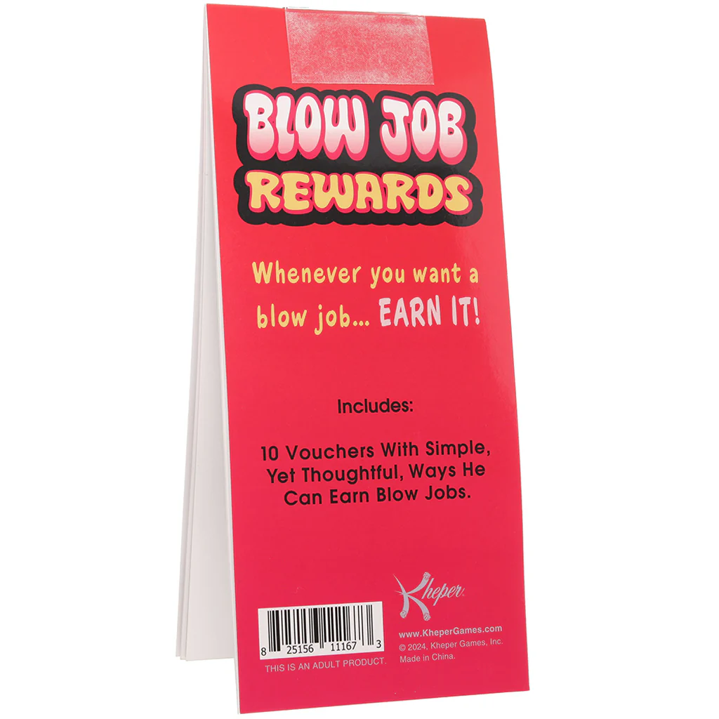 Blow Job Rewards Voucher Booklet - Image 6