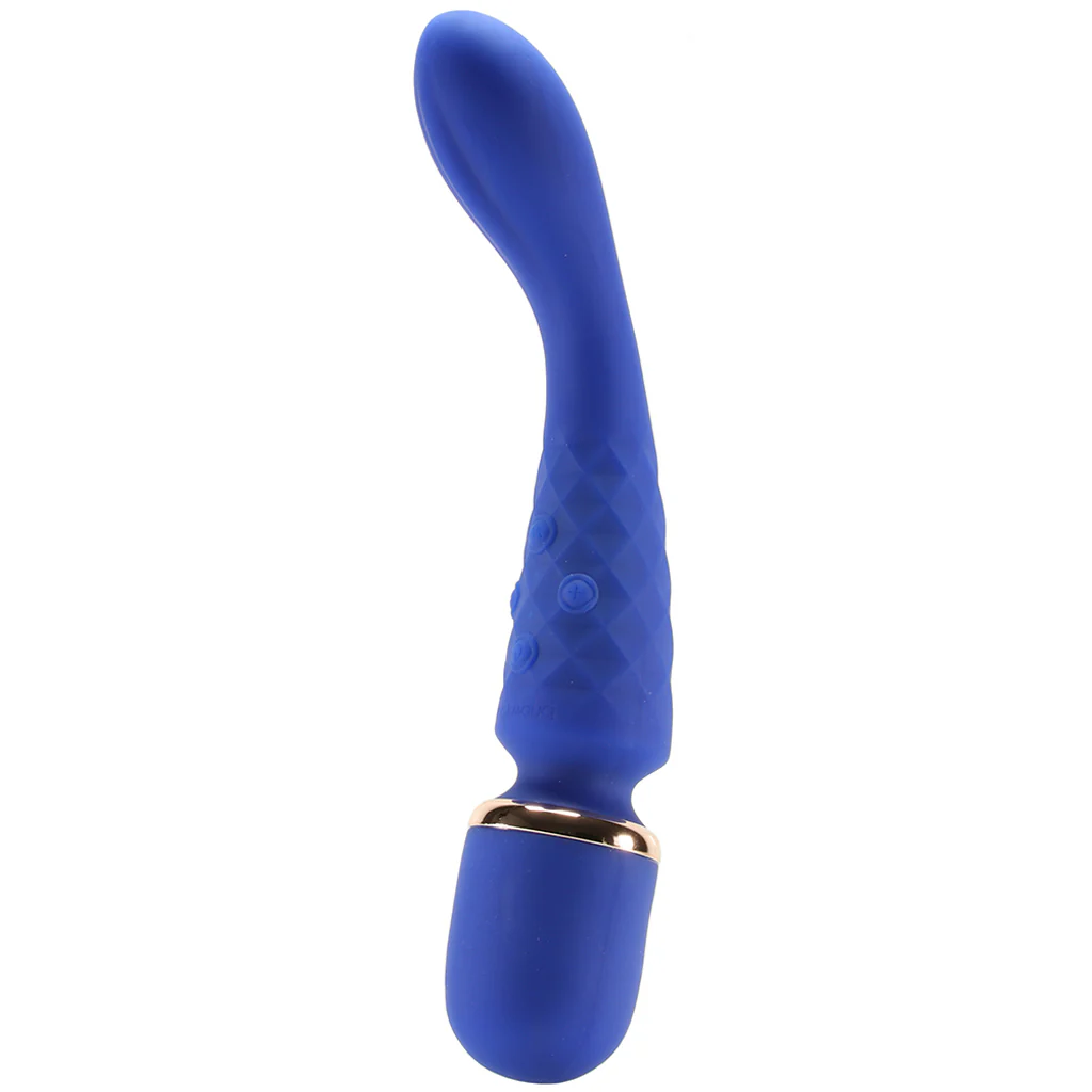 BodyWand Luxe 2-Way Wand in Blue - Image 2