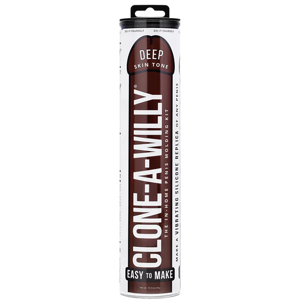 Clone-A-Willy Vibrator Kit in Deep Skin Tone - Image 9