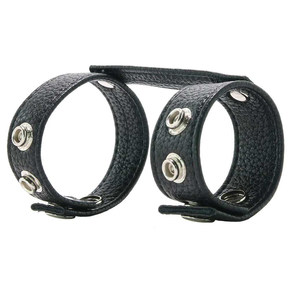 Blue Line Duo Snap Cock and Ball Ring