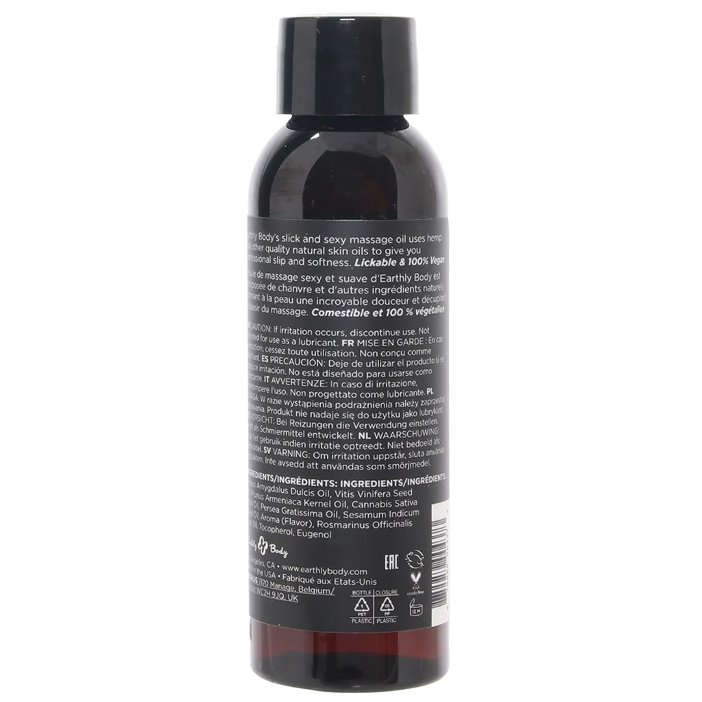 Edible Massage Oil 2oz/60ml in Mango - Image 3