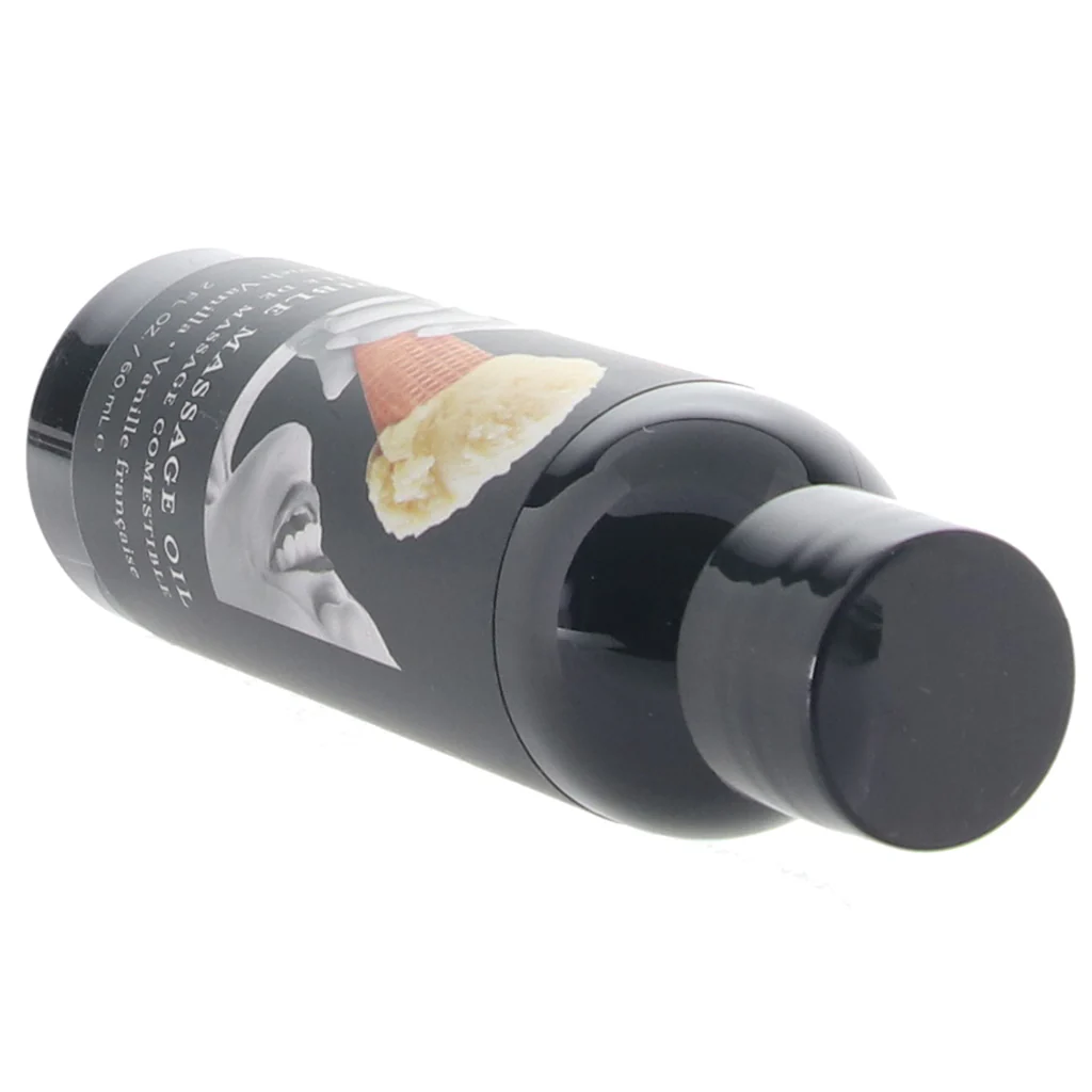 Edible Massage Oil 2oz/60ml in Vanilla - Image 2