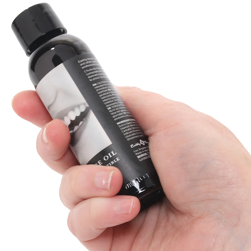 Edible Massage Oil 2oz/60ml in Cherry Burst - Image 4