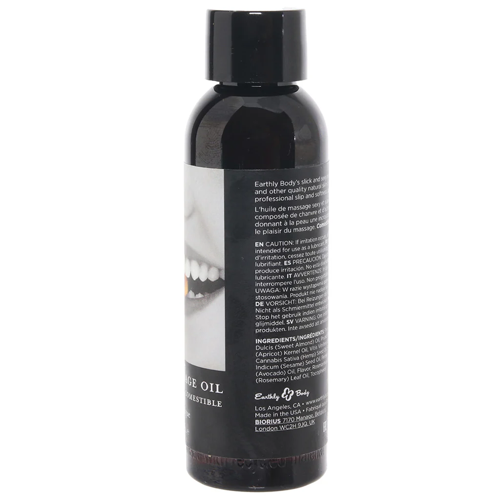 Edible Massage Oil 2oz/60ml in Cherry Burst - Image 6