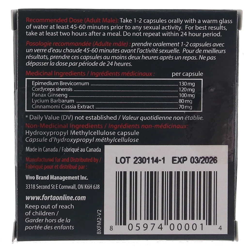 Forta for Men Enhancing Supplement 2 Pack - Image 2