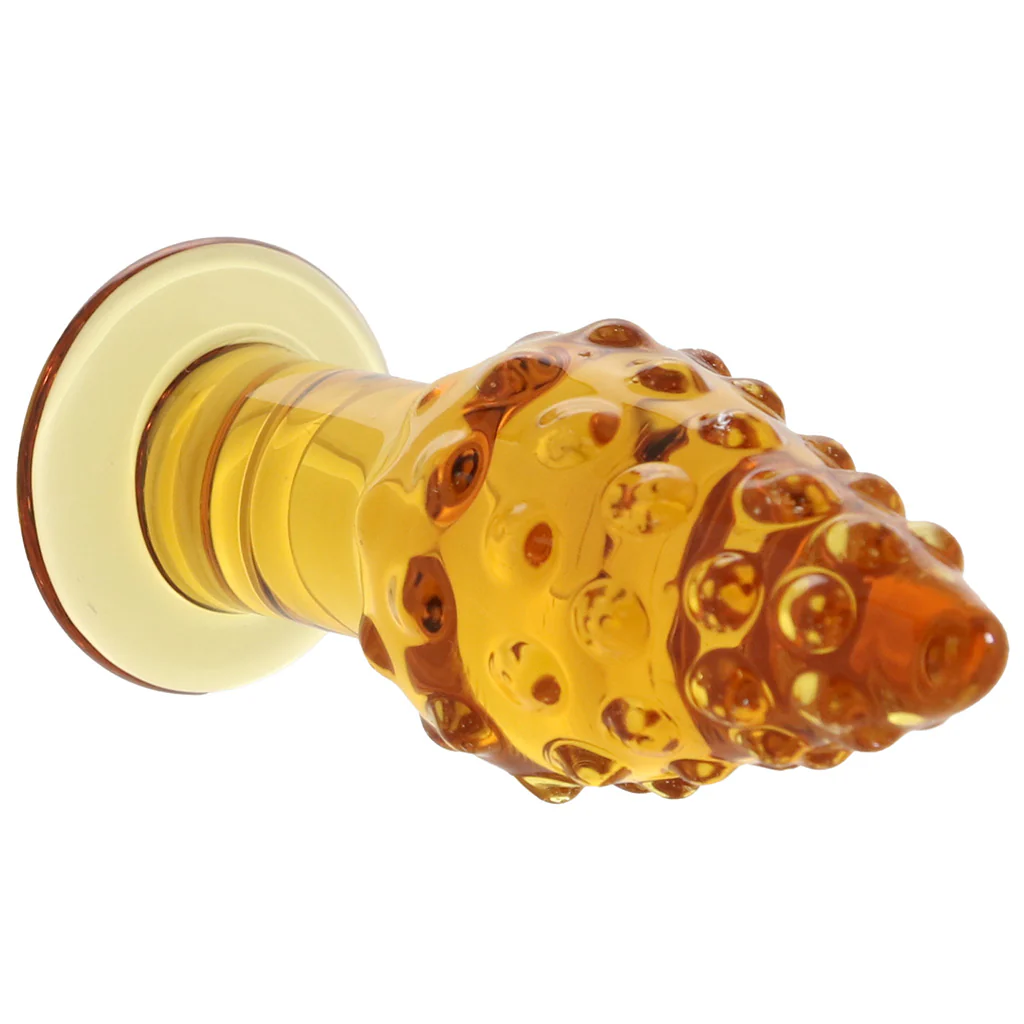 glÀs Cornstar 4 Inch Glass Butt Plug - Image 2