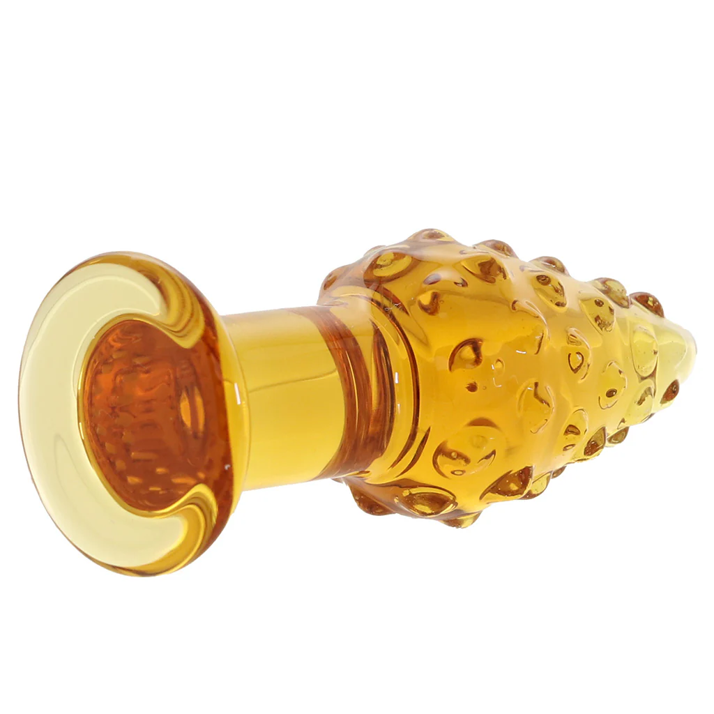 glÀs Cornstar 4 Inch Glass Butt Plug - Image 5