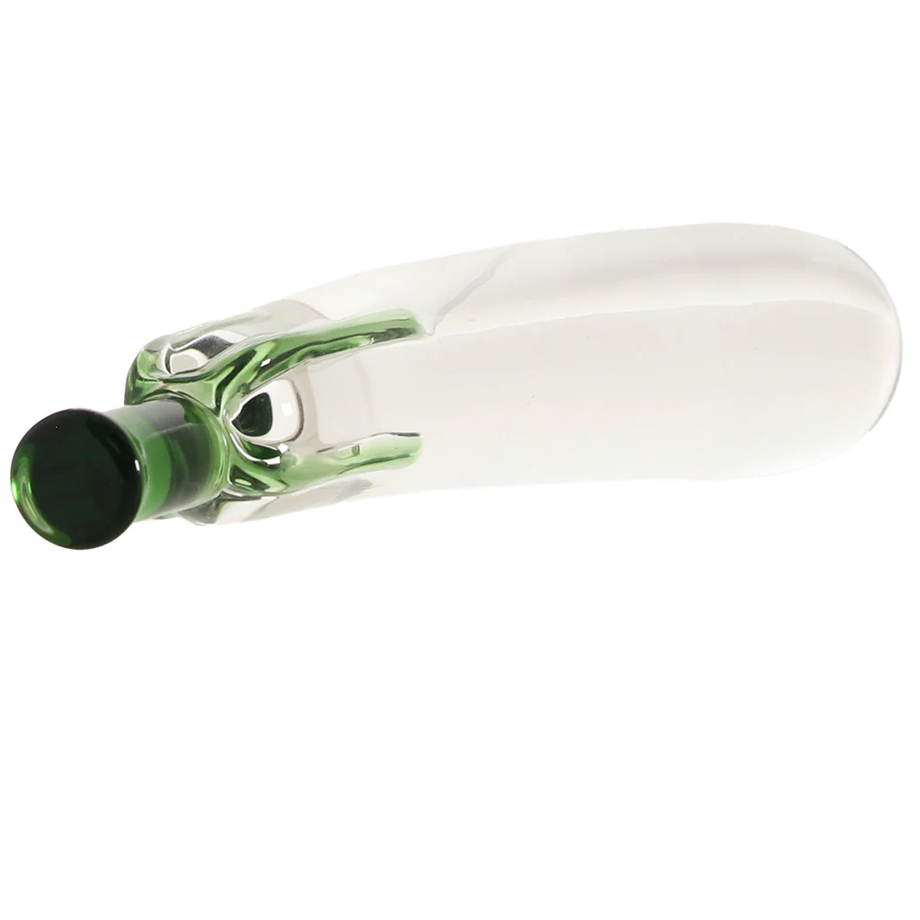 glÀs Eggplant Ecstacy Glass Dildo - Image 5