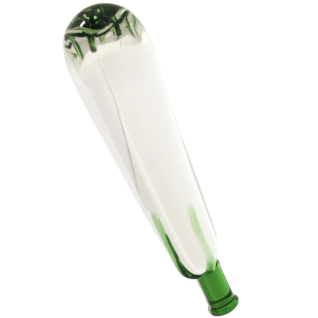 glÀs Eggplant Ecstacy Glass Dildo - Image 6