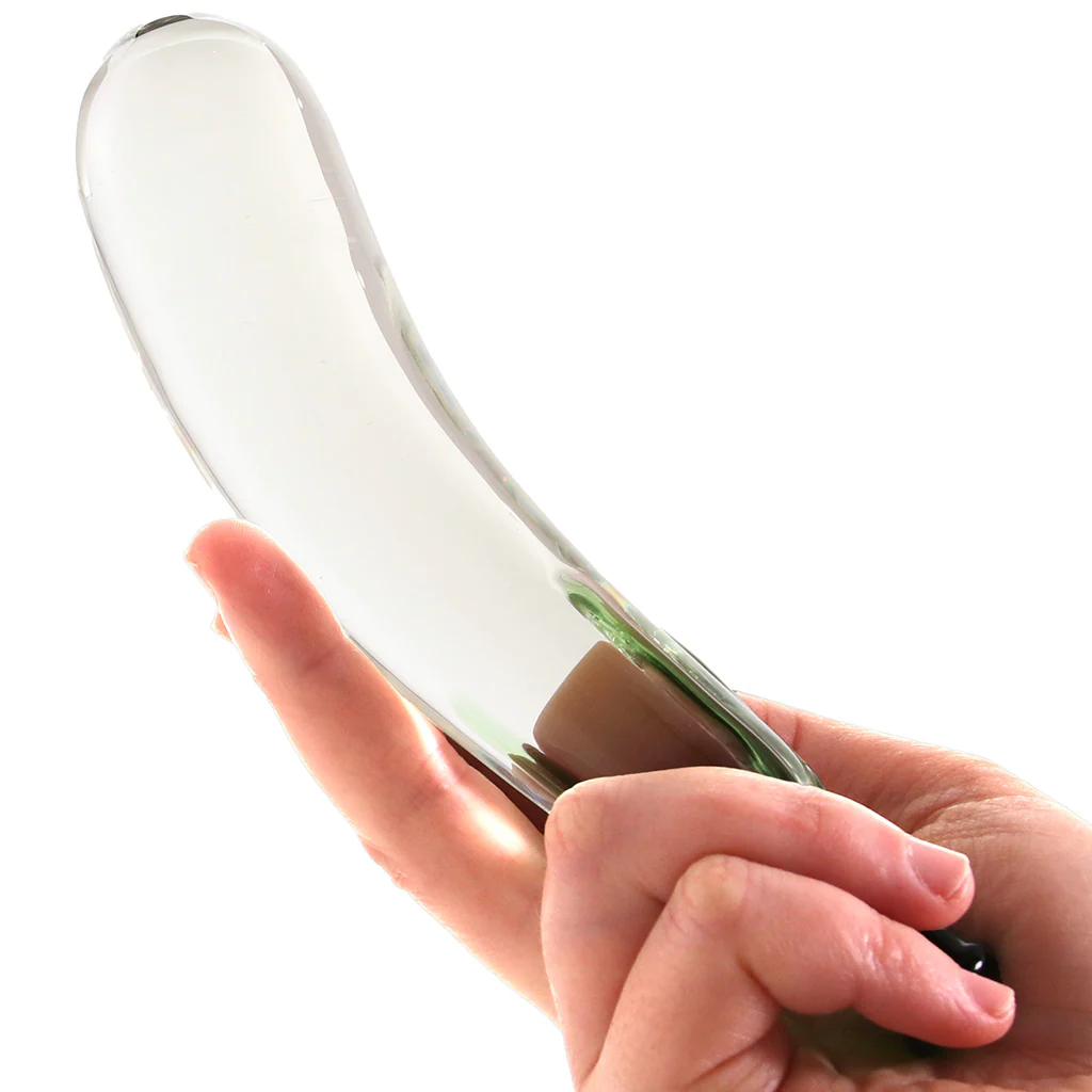 glÀs Eggplant Ecstacy Glass Dildo - Image 7