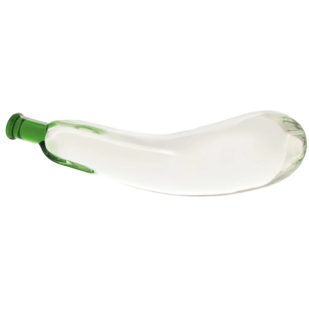 glÀs Eggplant Ecstacy Glass Dildo - Image 8