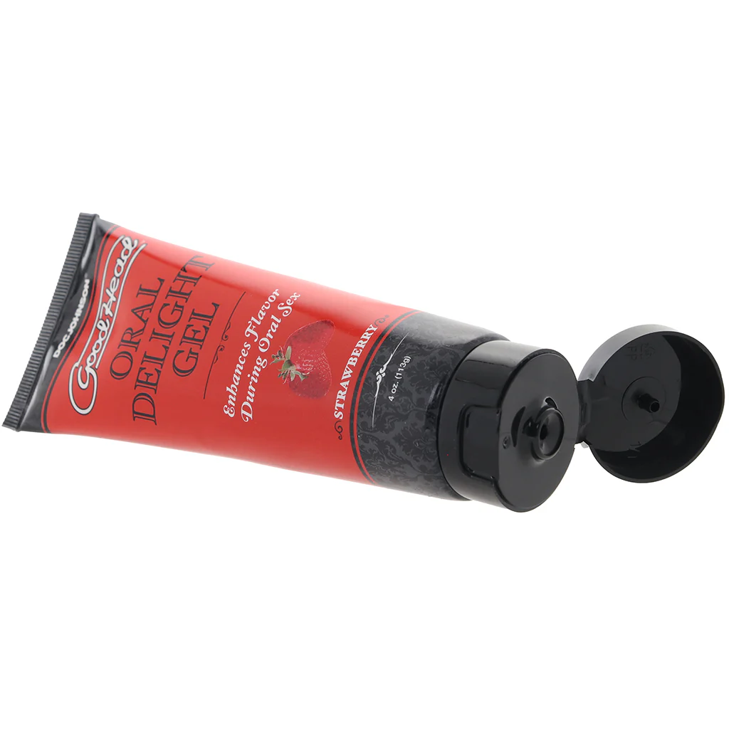 GoodHead Oral Delight Gel 4oz/113g in Strawberry - Image 2
