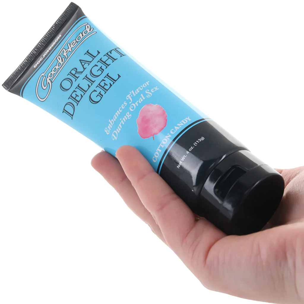 GoodHead Oral Delight Gel 4oz/113g in Cotton Candy - Image 4