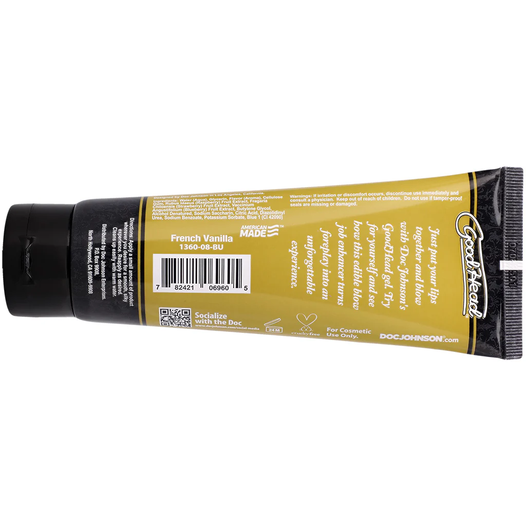 GoodHead Oral Delight Gel 4oz/113g in French Vanilla - Image 3