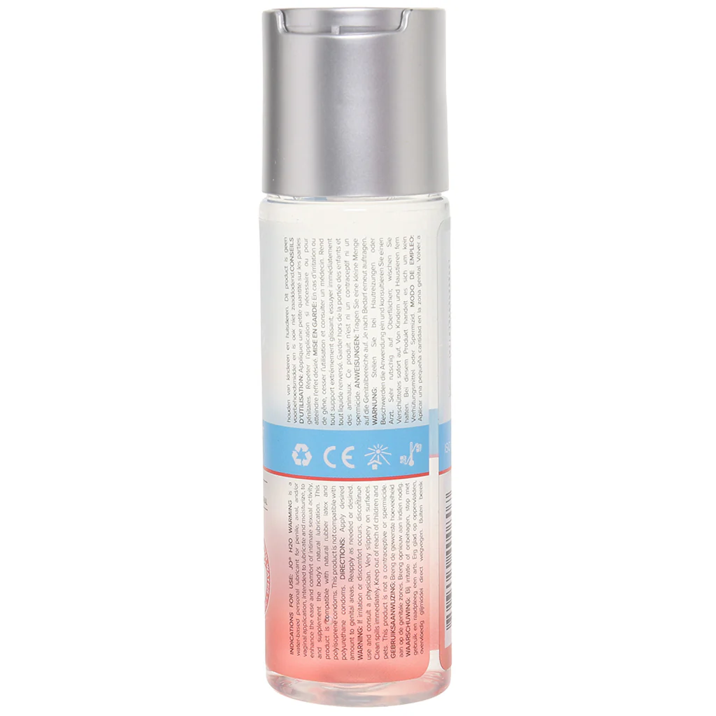 H2O Warming Personal Lube in 4oz/120ml - Image 5