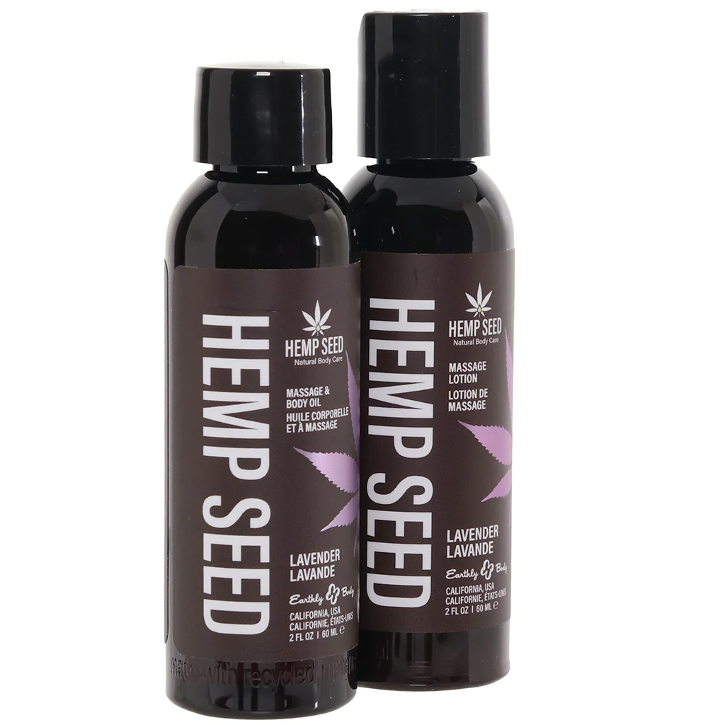 Hemp Seed Tranquility Trio Massage Kit in Lavender - Image 2