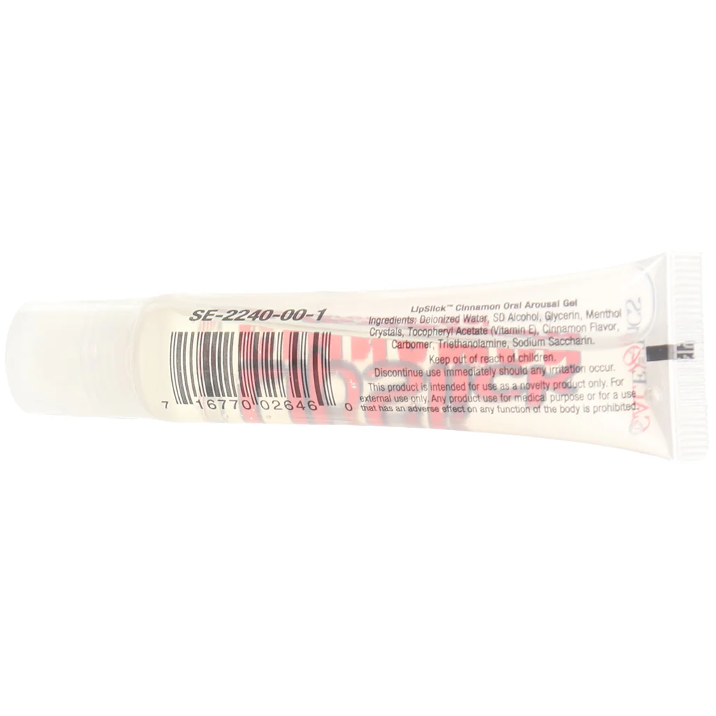 Lipslick Cinnamon Oral Arousal Gel in .5oz/15ml - Image 3
