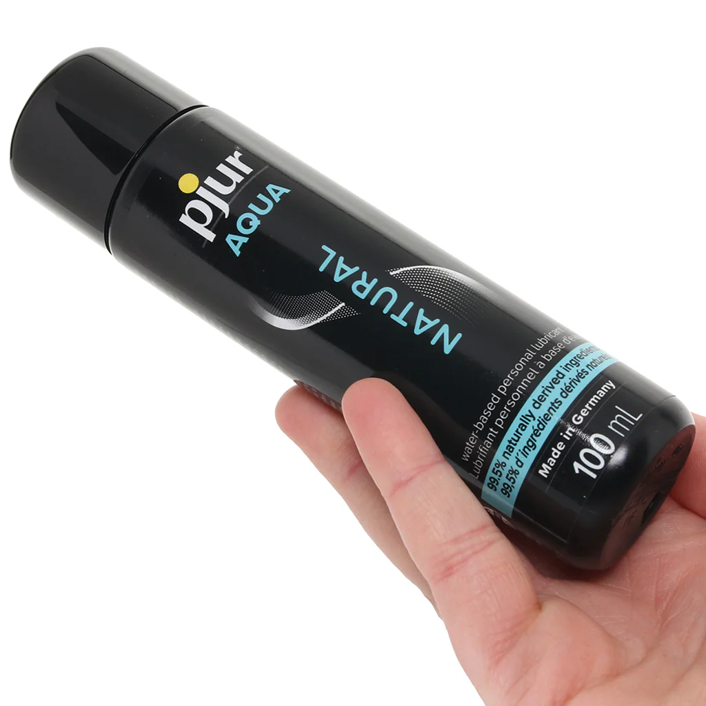 Pjur Aqua Natural Water Based Lubricant in 3.4oz/100ml - Image 4