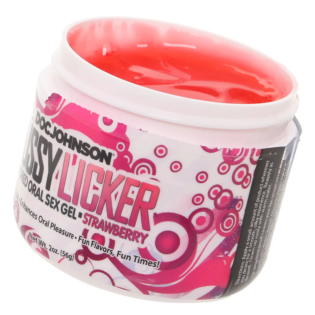 Pussy Licker Strawberry Oral Sex Gel in 2oz/56.6g - Image 2