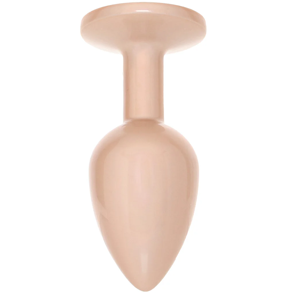 Rear Assets Small Metal Butt Plug in Champagne - Image 8