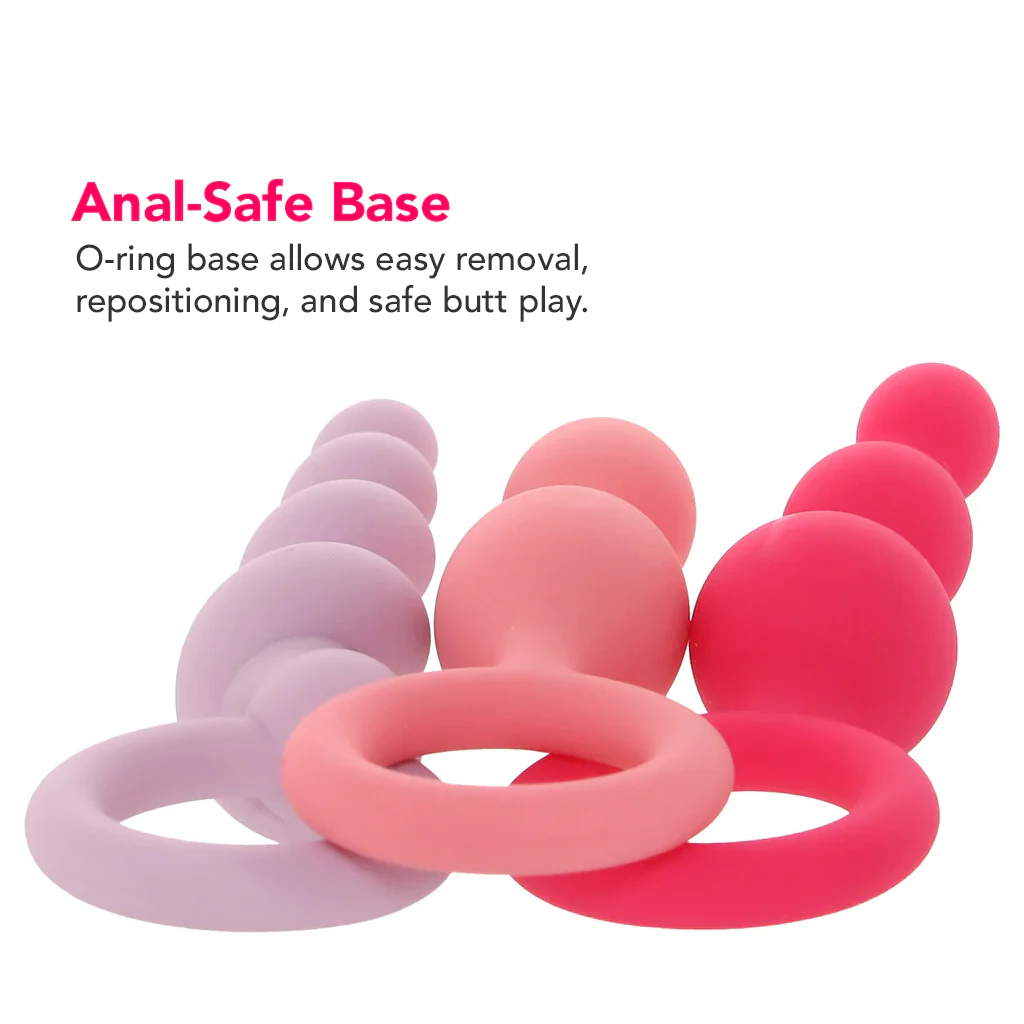Satisfyer Plugs Silicone 3 Piece Set in Multi-Coloured - Image 5