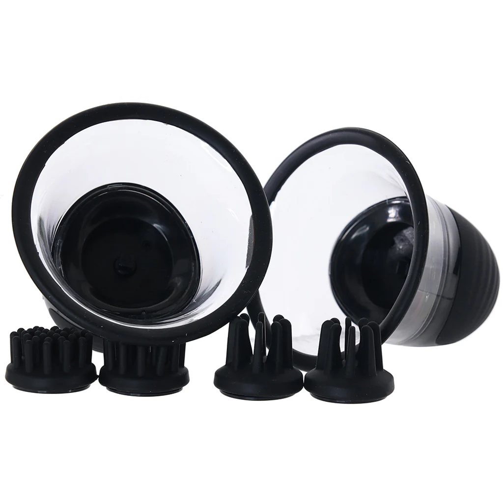 Size Matters Rotating Nipple Suckers in Black - Image 3