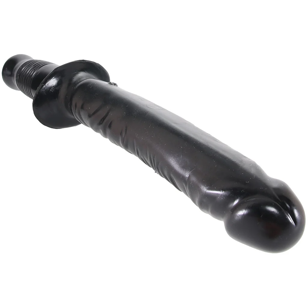 The Man Handler Dildo in Black - Image 2