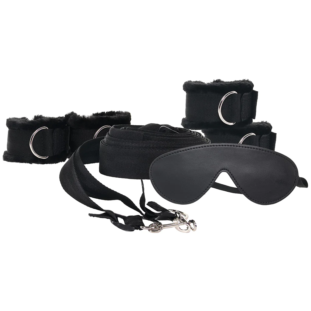 Whipsmart Fuzzy Bedroom Bondage Kit